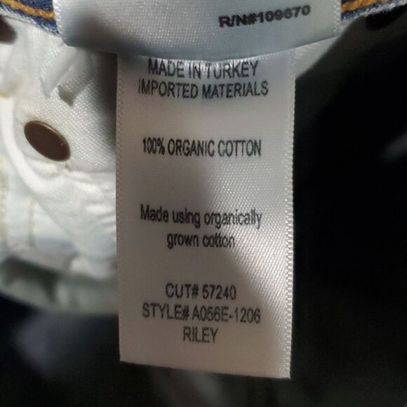 Agolde Riley Jeans in Light Wash Size 26 or 2 - Picture 13 of 16